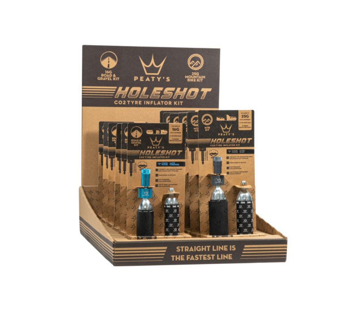 Peaty's Holeshot CO2 Tyre Inflator