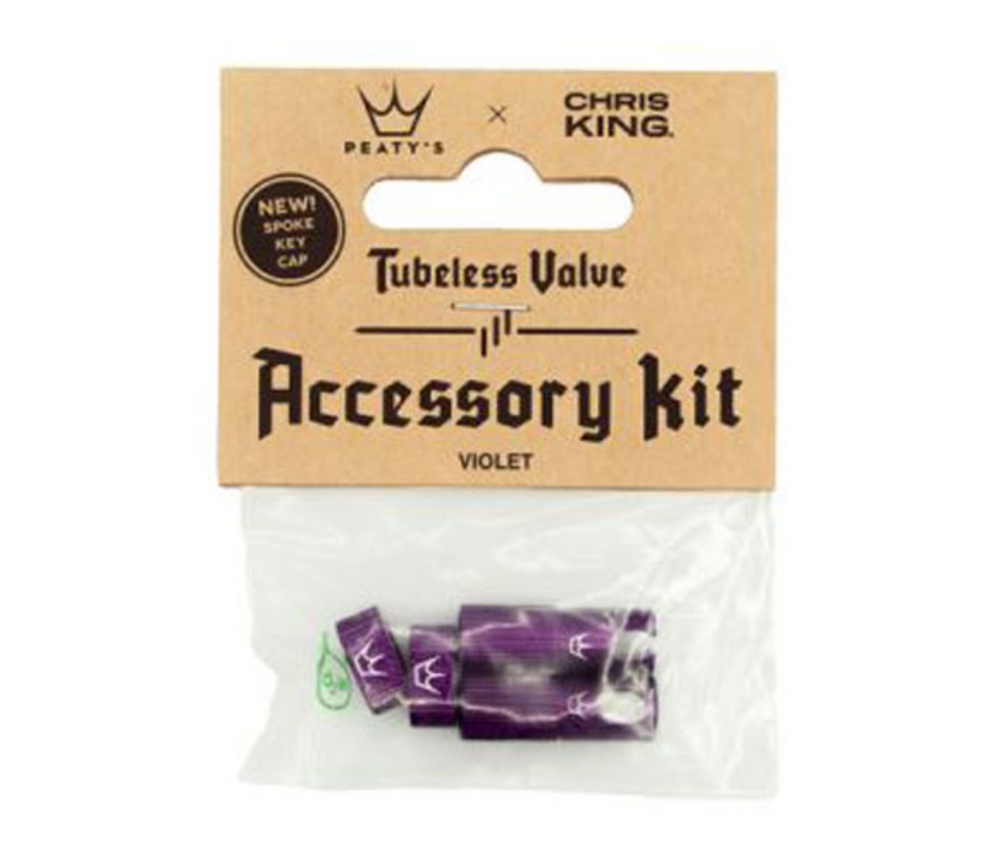 Peaty's x Chris King (MK2) Tubeless Valves Accessory Kit