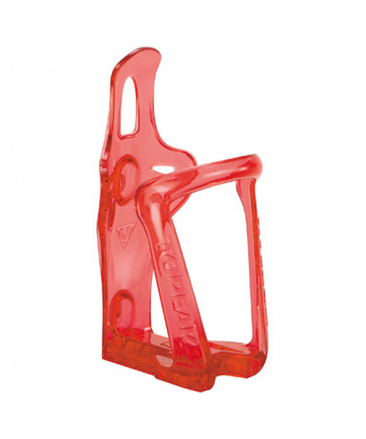 قفص TOPEAK MONO CAGE CX شفاف/أحمر