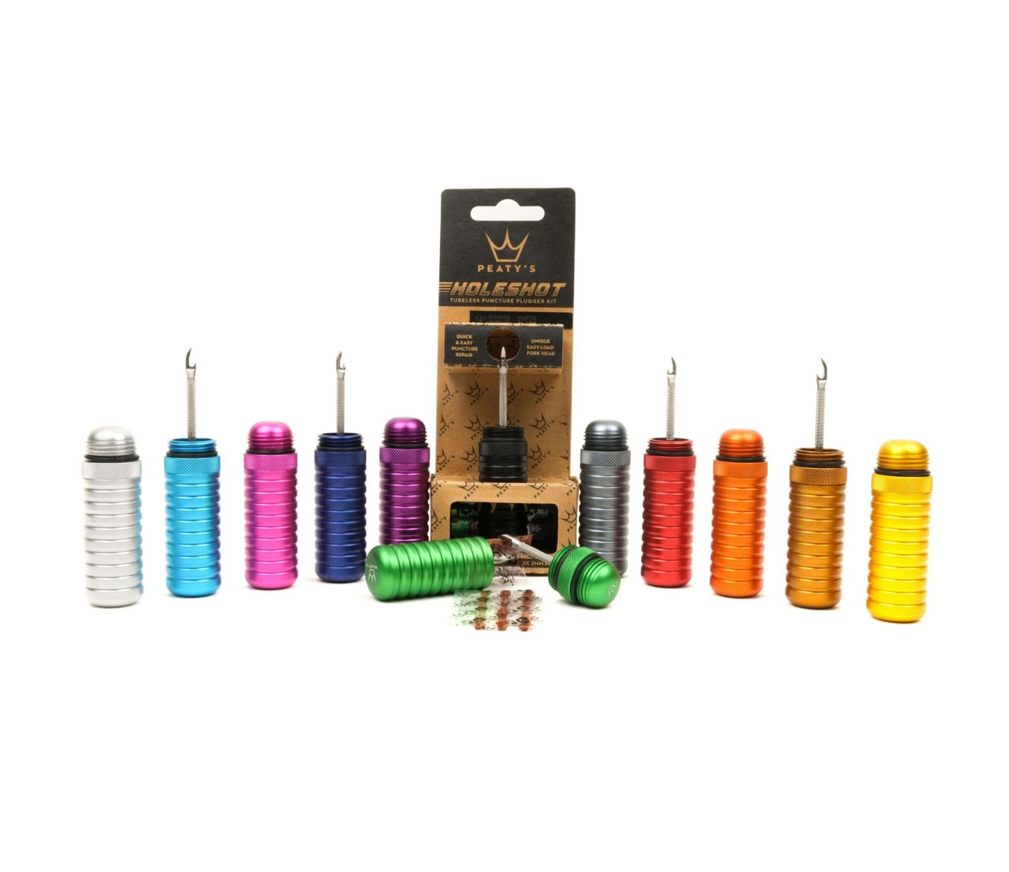 Peaty's Holeshot Tubeless Puncture Plugger Kit