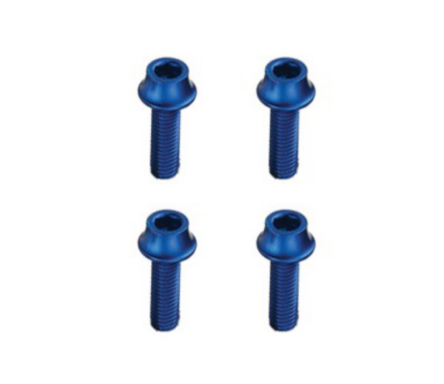 Token Alloy Cage Bolts / Blue