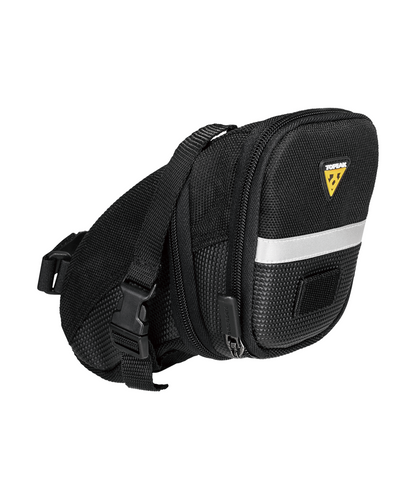 Topeak Aero Wedge Pack Seat Bag w/ Strap Black / M