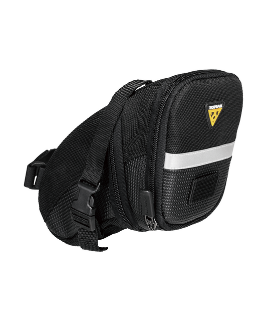 Topeak Aero Wedge Pack Seat Bag w/ Strap Black / M