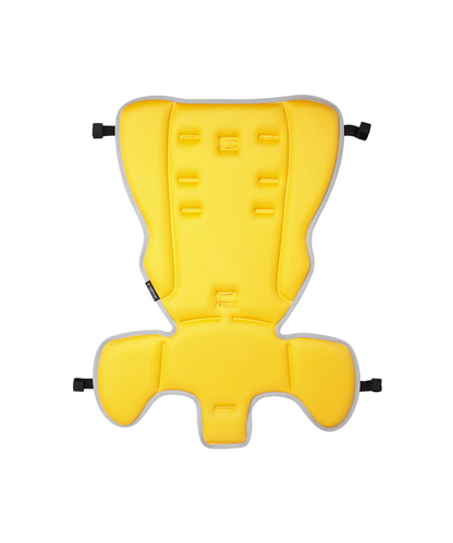 مقعد Topeak BabySeat II مع حامل تثبيت قرص العجلات مقاس 29 بوصة باللون الأصفر