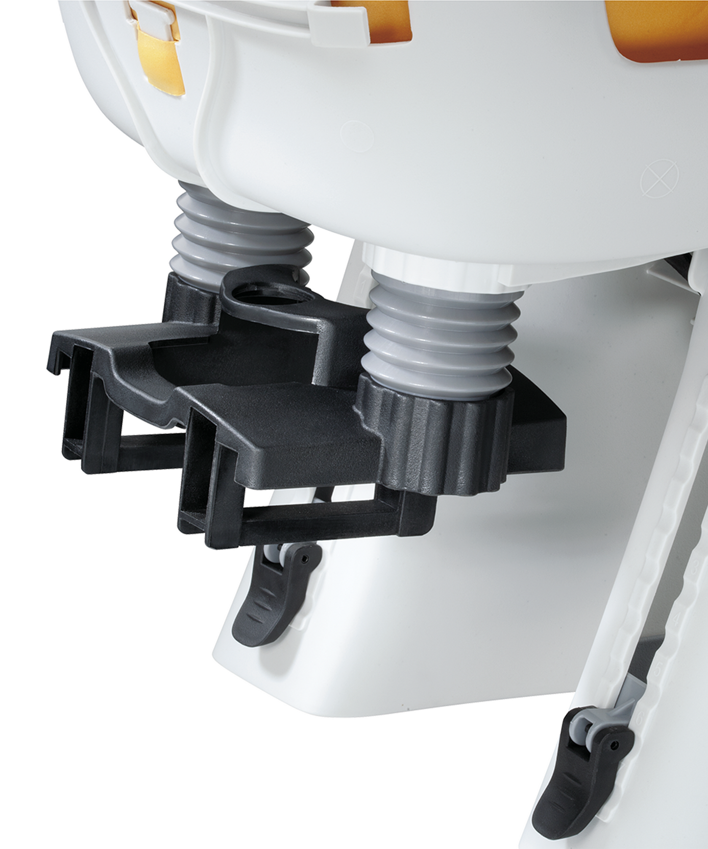 مقعد Topeak BabySeat II مع حامل تثبيت قرص العجلات مقاس 29 بوصة باللون الأصفر