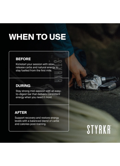 Styrkr BAR50 Energy Rice Bars