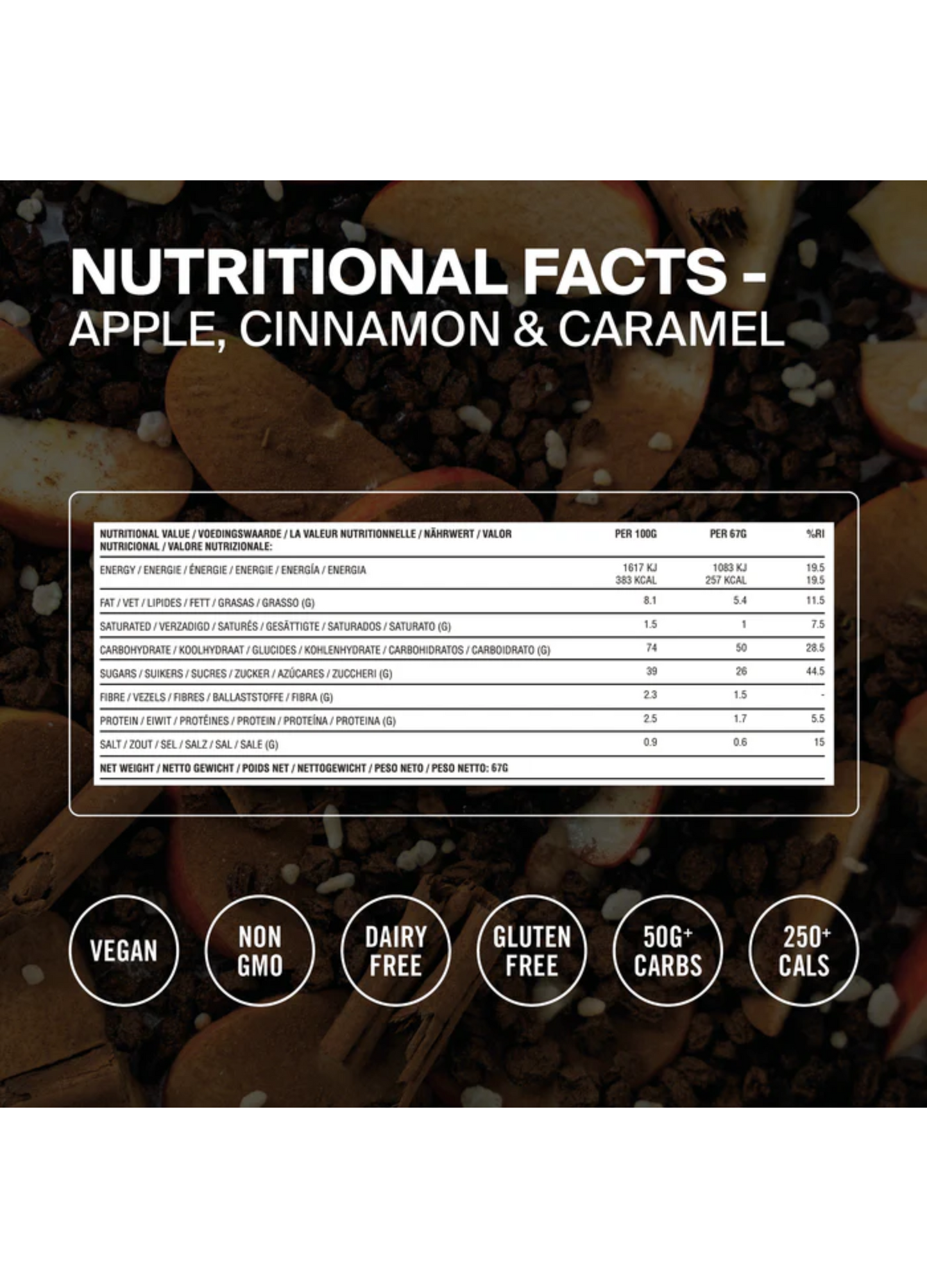 Styrkr BAR50 Energy Rice Bars