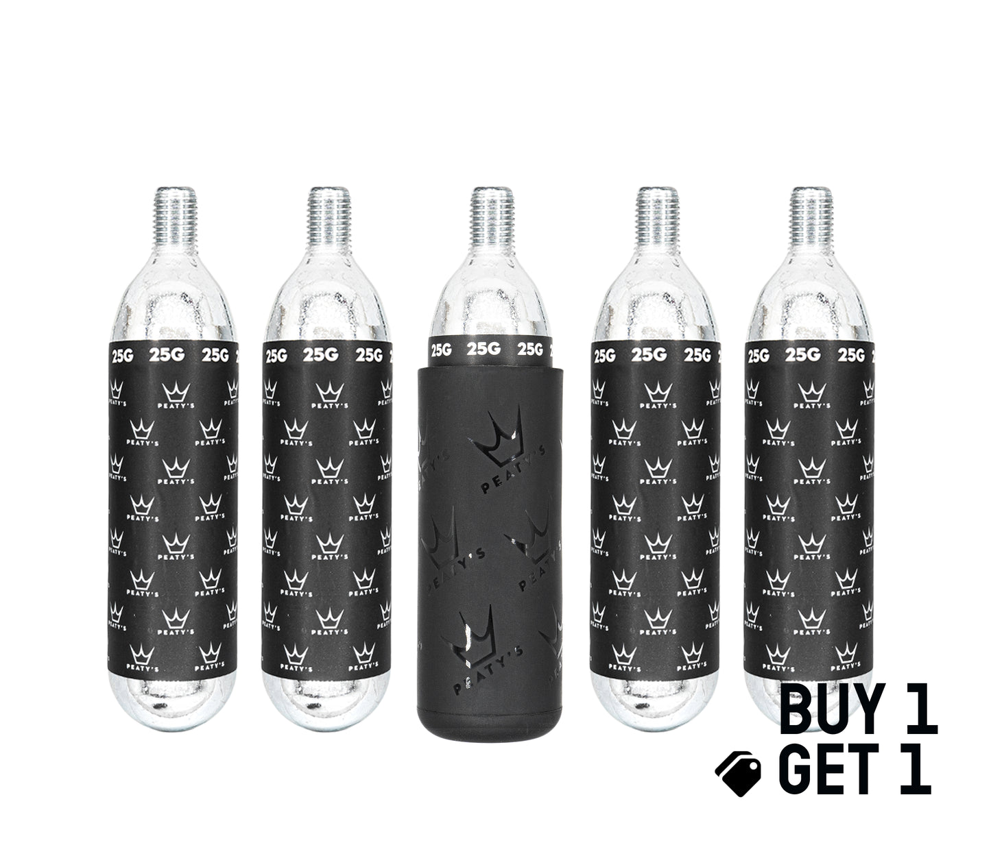 Peaty's Holeshot CO2 Cartridge Refill Pack