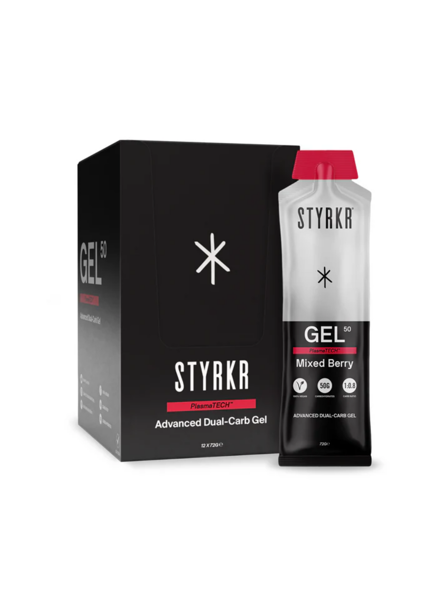 Styrkr GEL50 Dual-Carb Energy Gel
