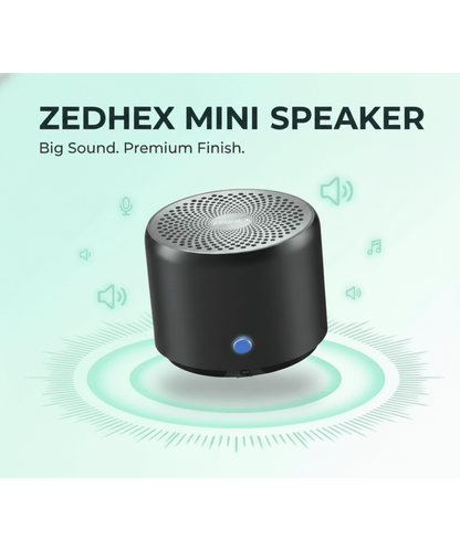 Zedhex Mini Portable Blutooth Speaker S100 IP 67