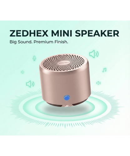 Zedhex Mini Portable Blutooth Speaker S100 IP 67