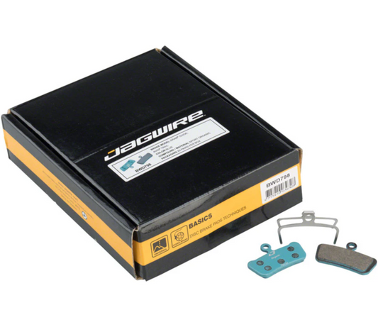 علبة وسادات فرامل قرصية عضوية من JAGWIRE SPORT