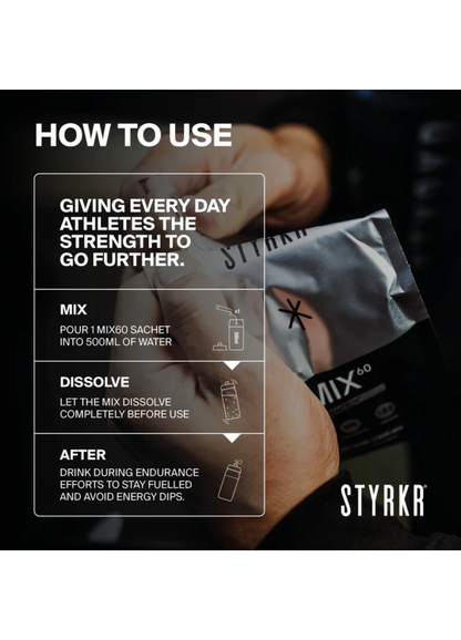 Styrkr Mix60 Carbs+Electrolytes+L-Glutamine