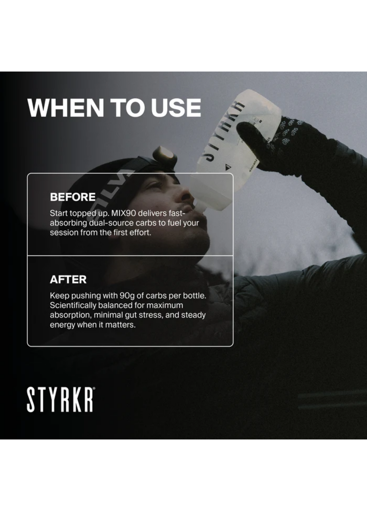 Styrkr Mix90 Carbs+Electrolytes+L-Glutamine