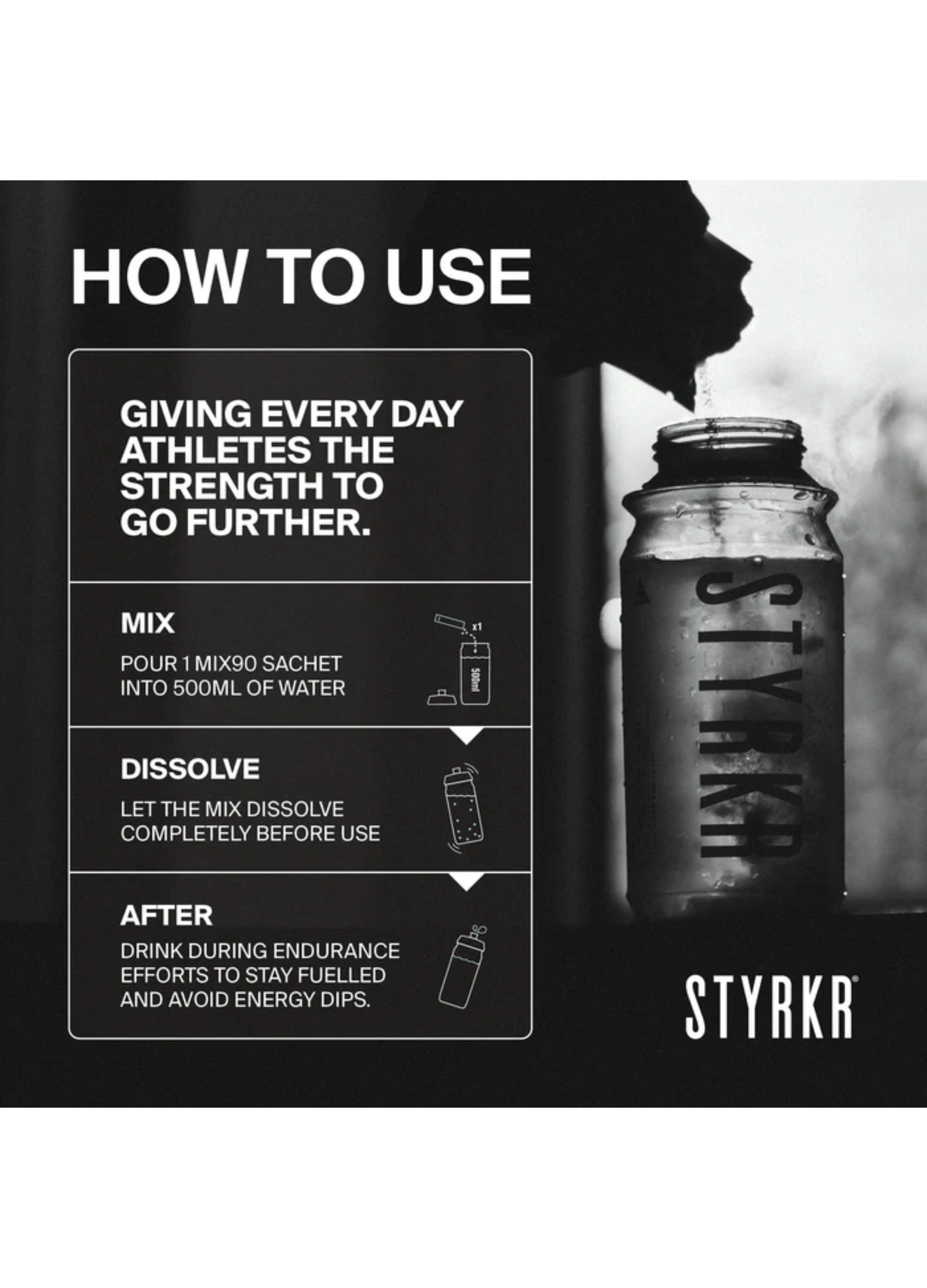Styrkr Mix90 Carbs+Electrolytes+L-Glutamine