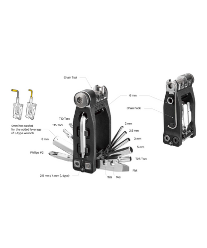 توبيك نينجا ماستر مع صندوق أدوات T16