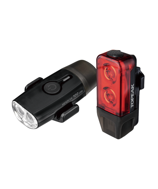 Topeak Powerlux USB Combo Lights Black