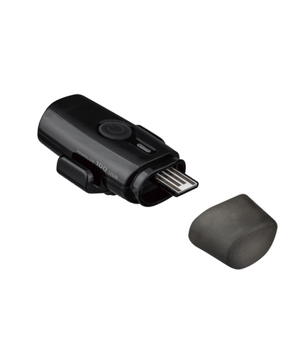 مجموعة مصابيح TOPEAK POWERLUX USB باللون الأسود