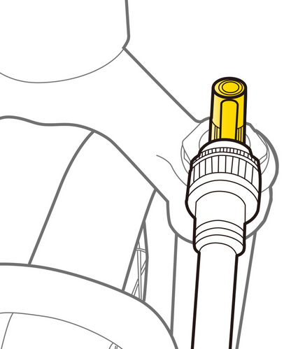 محول صمام TOPEAK PRESSURE - RITE PRESTA