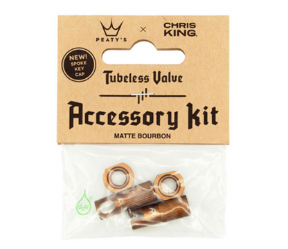 Peaty's x Chris King (MK2) Tubeless Valves Accessory Kit