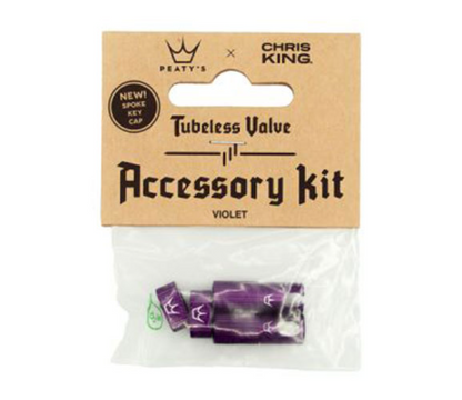 Peaty's x Chris King (MK2) Tubeless Valves Accessory Kit