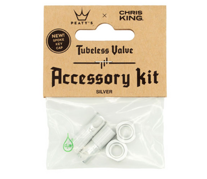 Peaty's x Chris King (MK2) Tubeless Valves Accessory Kit
