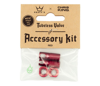 Peaty's x Chris King (MK2) Tubeless Valves Accessory Kit
