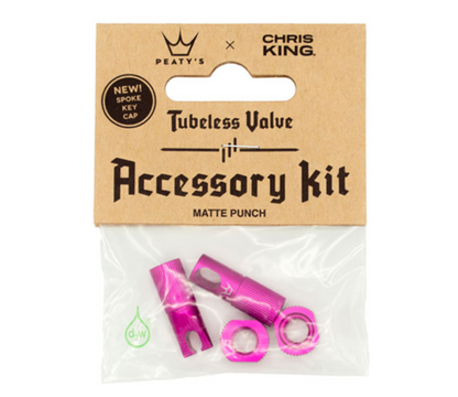 Peaty's x Chris King (MK2) Tubeless Valves Accessory Kit