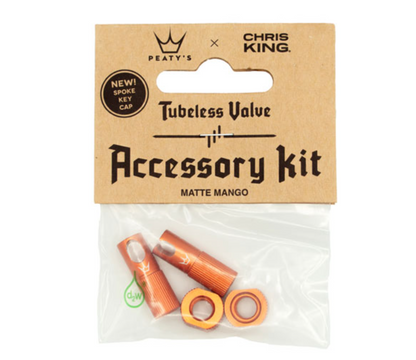 Peaty's x Chris King (MK2) Tubeless Valves Accessory Kit