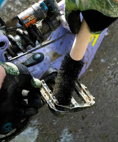 Peaty's Bicycle Brush Set (Bog / Detail / Drivetrain / Tyre)