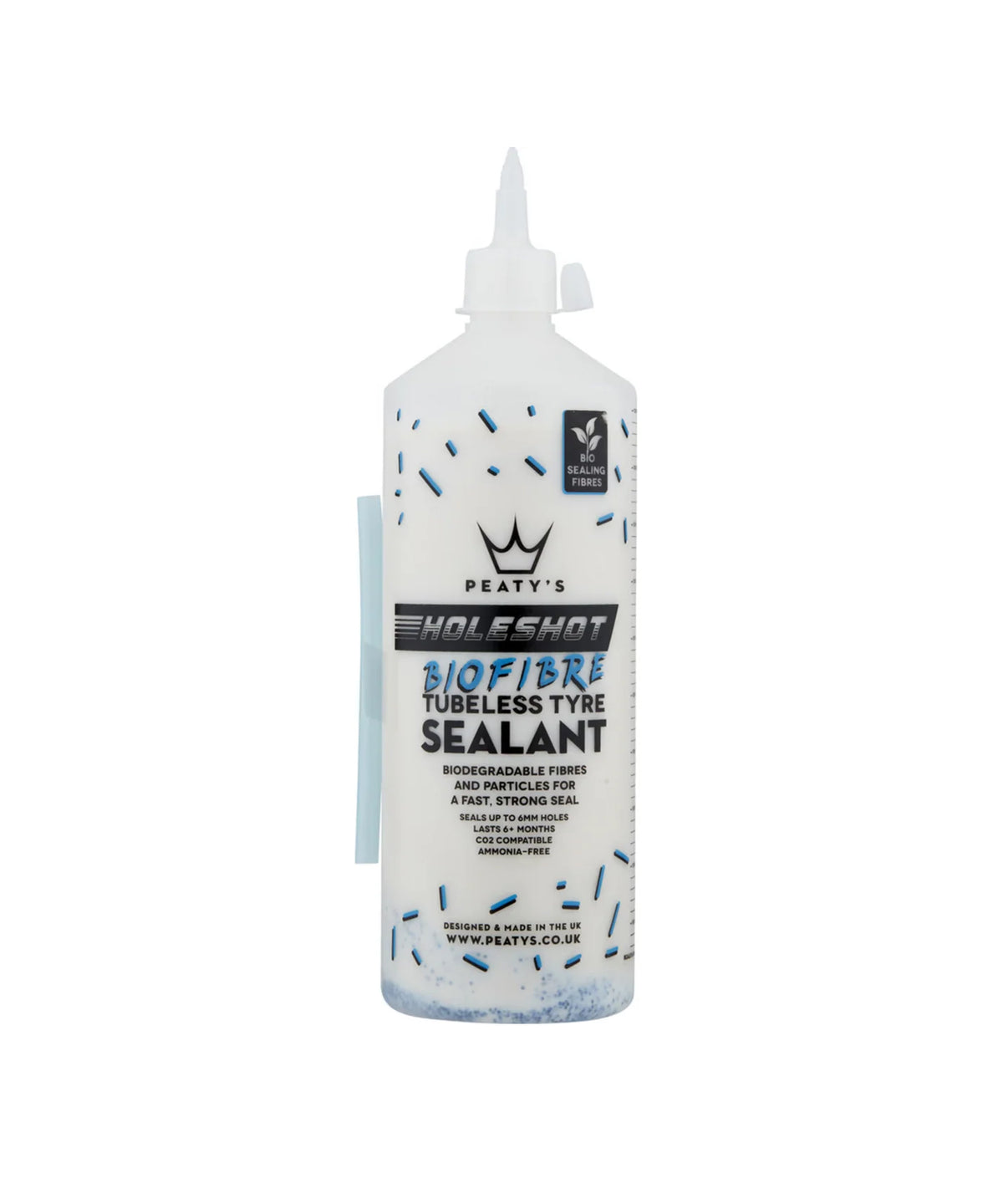 Peaty's Holeshot BioFibre Tubeless Tyre Sealant