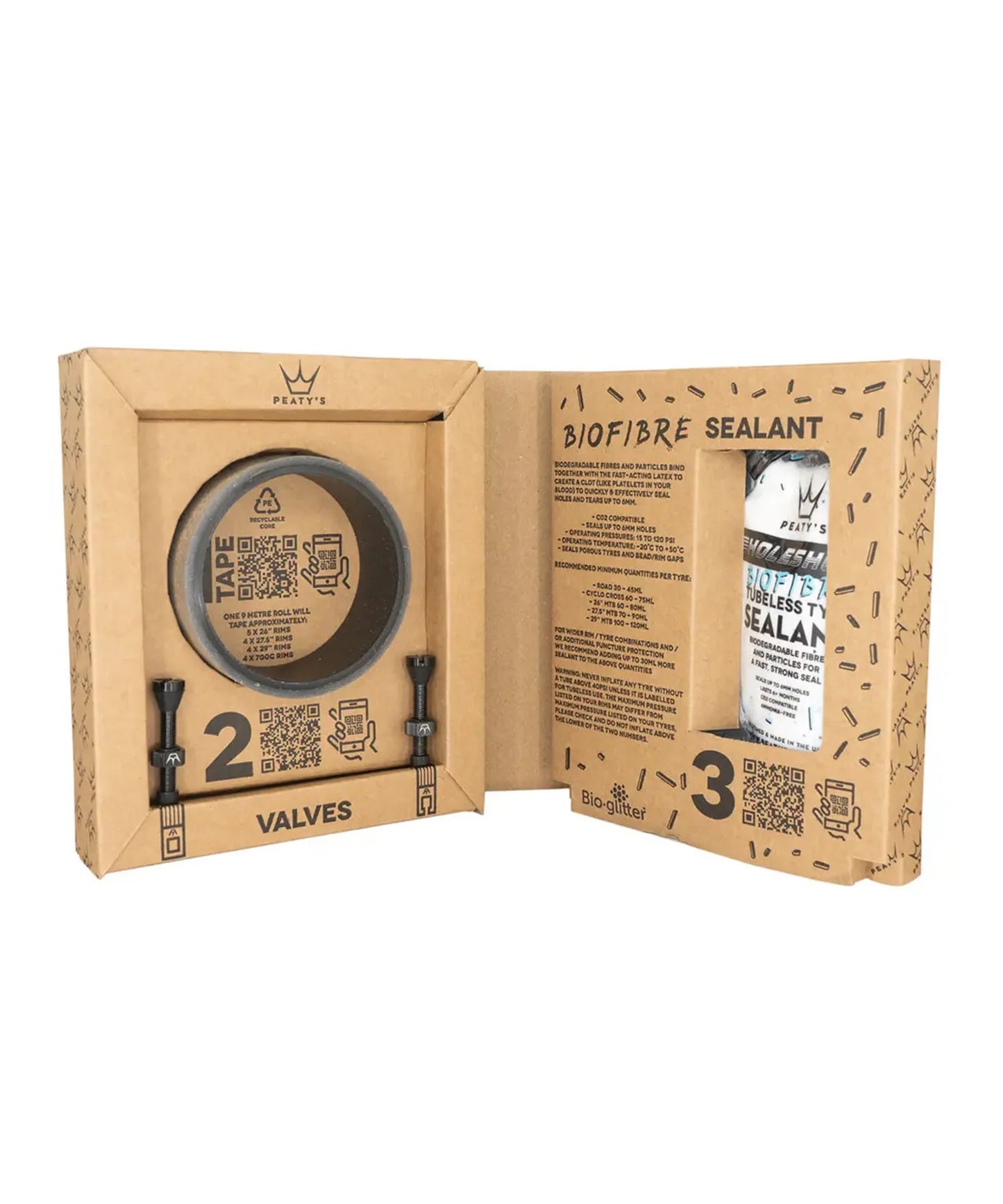 Peaty's Holeshot Tubeless Conversion Kit
