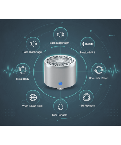 Zedhex Mini Portable Blutooth Speaker S100 IP 67