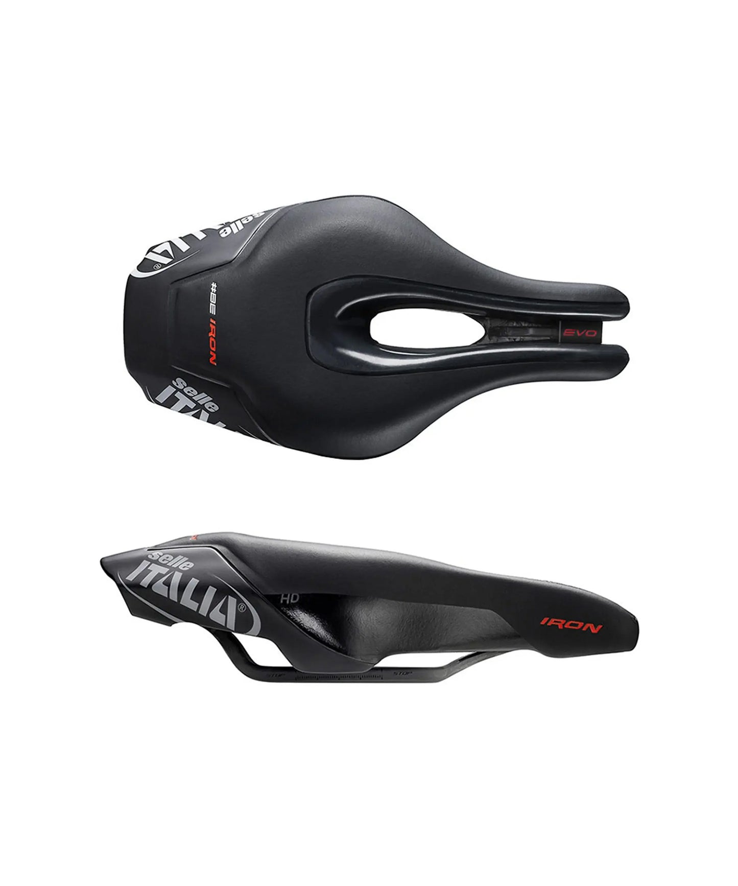 Selle Italia Iron EVO Kit Carbonio Superflow HD saddle black