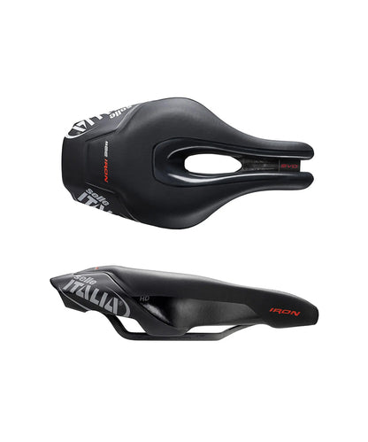 Selle Italia Iron EVO Kit Carbonio Superflow HD saddle black