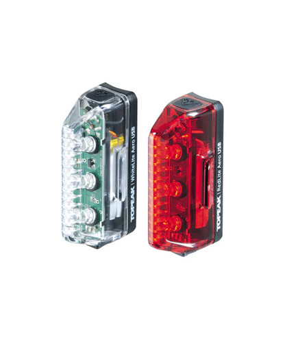 مجموعة مصابيح TOPEAK AERO USB