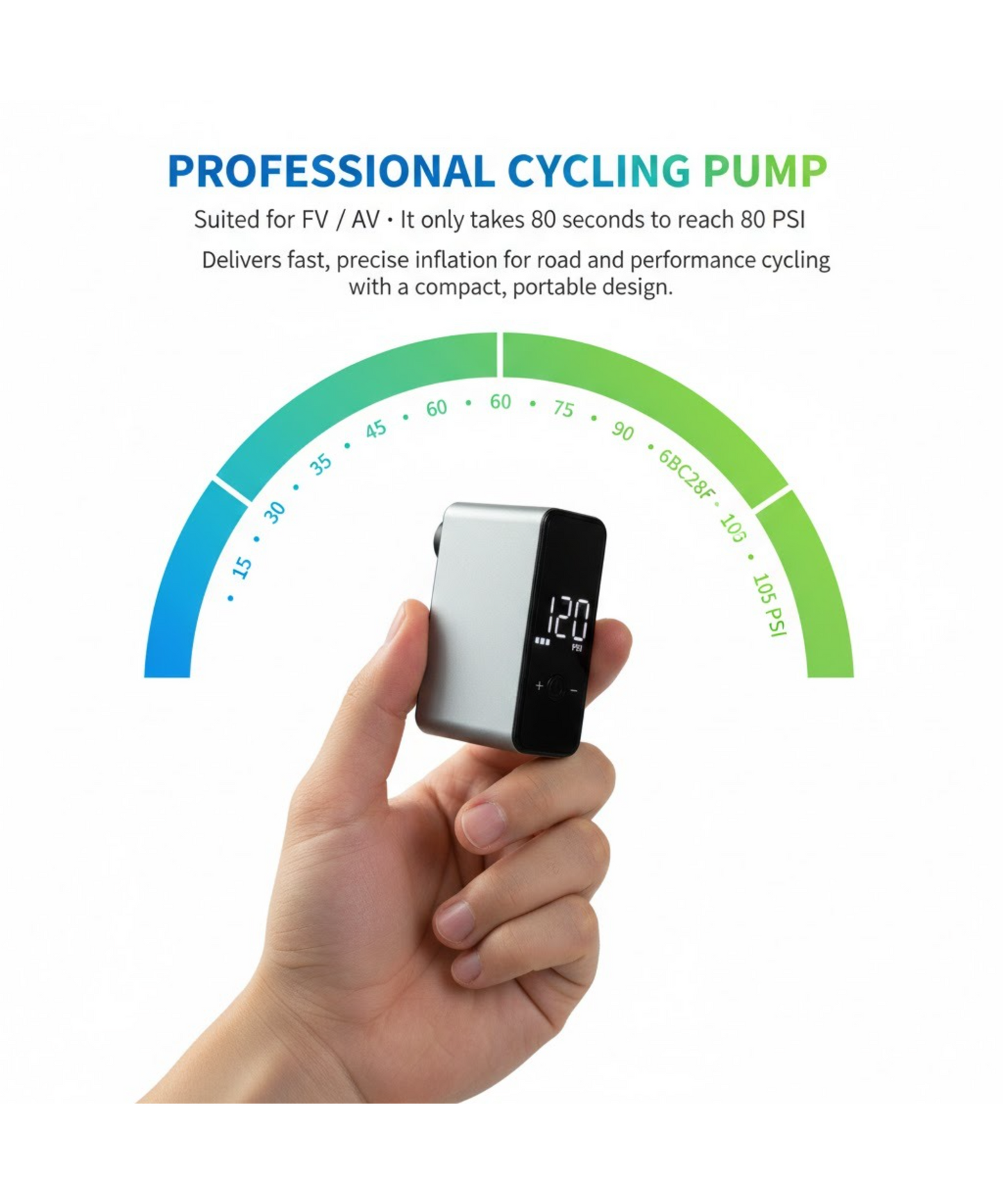 Zedhex Mini Electric Air Pump P120S