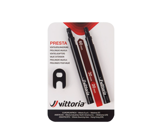 Vittoria Tyres Blister 2-Piece Aluminium and Spanner Wheels Valve Extension